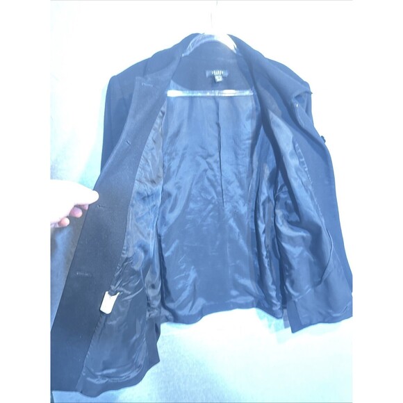 Louben Womens Size 22 Jacket Black Button Front Career Work Vintage - Picture 5 of 9